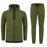 8. Sweatvest & Joggingbroek - donkergroen - Front 8. Sweatvest & Joggingbroek - donkergroen - Front